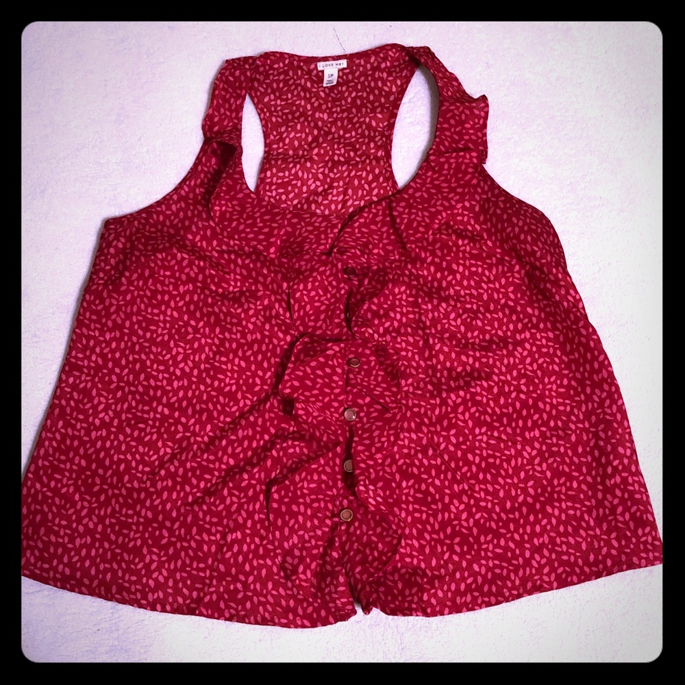 FOREVER21 Ruffle Blouse